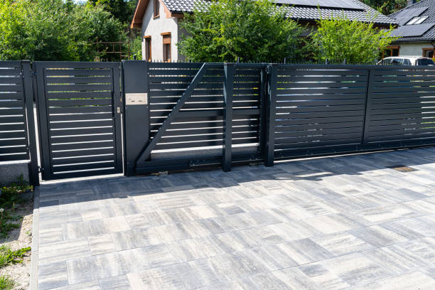 Permeable Paver Driveway in Boling, TX